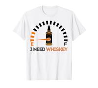 Ho Bisogno di Colpi di Amante del Whisky beve Bevitori di Colpi Divertenti Maglietta
