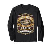 Ho Bisogno di Hot Dog e di Tanto Gesù, Dio Cristiano Cristo Maglia a Manica