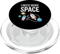 Ho bisogno di più spazio Astronomia Pianeti Amante della galassia PopSockets PopGrip per MagSafe