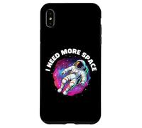 Ho bisogno di più spazio Outer Astronaut Space Galaxy Art Custodia per iPhone XS Max