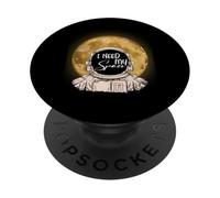 Ho bisogno di spazio il mio astronauta luna marte pianeti PopSockets PopGrip Adesivo