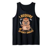 Ho Bisogno di Spettacoli Spettrali Angry Capybara Halloween Canotta