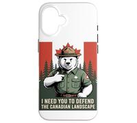 Ho bisogno di te per difendere il paesaggio canadese Custodia per iPhone 16