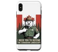 Ho bisogno di te per difendere il paesaggio canadese Custodia per iPhone XS Max