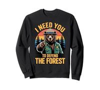 Ho Bisogno di Te per difendere la Foresta Proteggi la Natura Felpa