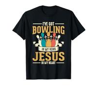 Ho Bowling nelle Vene Gesù nel Mio Cuore Maglietta