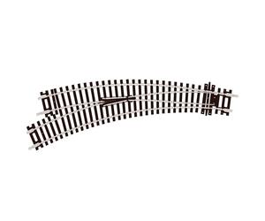 HO C100 Insul Dbl Curve LH Turnout by PECO