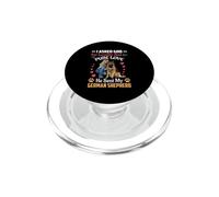 Ho chiesto a Dio lealtà e puro amore che ha mandato la mia pecora tedesca PopSockets PopGrip per MagSafe
