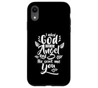 Ho chiesto a Dio un angelo e mi ha mandato la maglietta Custodia per iPhone XR