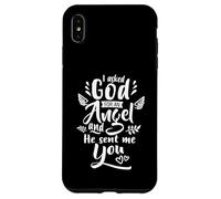 Ho chiesto a Dio un angelo e mi ha mandato la maglietta Custodia per iPhone XS Max