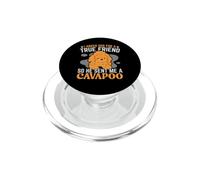 Ho chiesto a Dio un vero amico, così mi ha mandato un cane Cavapoo PopSockets PopGrip per MagSafe