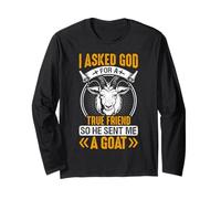 Ho chiesto a Dio Un Vero Amico, così Mi ha mandato Una Capra Maglia a Manica