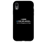 Ho chiesto all'IA un consiglio di vita, ora sto debug dei miei sentimenti Custodia per iPhone XR
