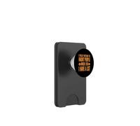 Ho completamente intenzione di perseguitare le persone quando muoio... divertente Halloween PopSockets PopWallet per MagSafe