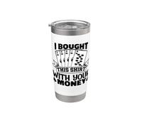 Ho comprato questo divertente gioco d'azzardo di poker giocando per uomini donne Bicchiere termico in acciaio inox doppia parete