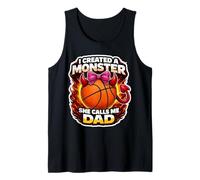 Ho Creato Un Mostro Lei Mi Chiama papà Basket Figlia Bambino Canotta
