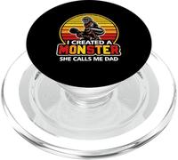 Ho creato un mostro Lei mi chiama papà Catcher Softball Dad PopSockets PopGrip per MagSafe