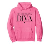 Ho Creato Una Diva | Marca dolceSenso Felpa con Cappuccio