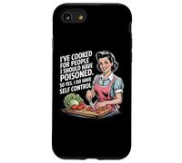 Ho cucinato per persone che avrei dovuto avvelenare, quindi sì lo faccio Custodia per iPhone SE (2020) / 7 / 8