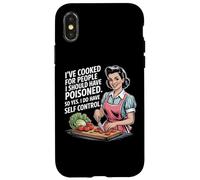 Ho cucinato per persone che avrei dovuto avvelenare, quindi sì lo faccio Custodia per iPhone X/XS