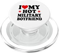 Ho cuore il mio caldo militare fidanzato PopSockets PopGrip per MagSafe