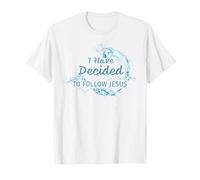 Ho deciso di seguire Gesù: Cristiano Fede Battesimo Maglietta