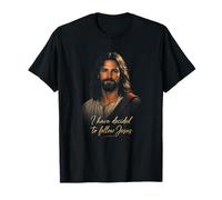 Ho deciso di seguire la Fede Cristiana di Gesù Maglietta