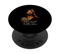 Ho deciso di seguire la fede cristiana di Gesù PopSockets PopGrip Adesivo