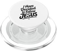 Ho deciso di seguire la fede ispiratrice di Gesù PopSockets PopGrip per MagSafe