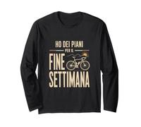 Ho dei Piani per Il Fine Settimana Maglia a Manica