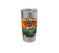 Ho detto che sto ritirando presto Retro Groovy Countdown Bicchiere termico in acciaio inox doppia parete