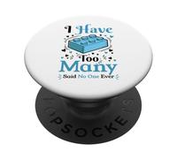 Ho detto troppi, nessuno, Brick Building Block Builder PopSockets PopGrip Adesivo