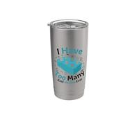 Ho detto troppi, nessuno ha detto Building Brick Building Builder Bicchiere termico in acciaio inox doppia parete