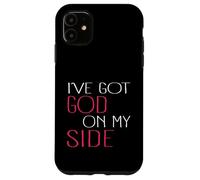 Ho Dio dalla mia parte Custodia per iPhone 11