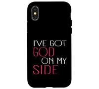 Ho Dio dalla mia parte Custodia per iPhone X/XS
