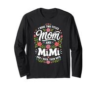 Ho Due Titoli Mamma E Mimi E I Rock Li Entrambi Maglia a Manica