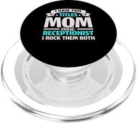 Ho Due Titoli Mamma E Receptionist E I Rock Entrambi PopSockets PopGrip per MagSafe