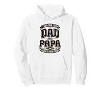 Ho Due Titoli papà E Papa E I Rock Li Entrambi Felpa con Cappuccio