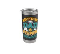 Ho Due Titoli Papà E Peepaw E I Rock Li Entrambi Bicchiere termico in acciaio inox doppia parete