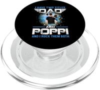 Ho due titoli papà e Poppi divertente padri giorno PopSockets PopGrip per MagSafe