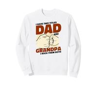 Ho Due TITOLI: papà & Nonno E I Rock ENTRAMB! Meme Felpa