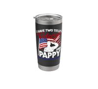 Ho due titoli Veteran e Pappy e li ho spinti entrambi negli Stati Uniti Bicchiere termico in acciaio inox doppia parete