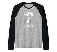 Ho Fatto i Conti La Risposta è Penguin Cute Penguin Lover Maglia con Maniche Raglan