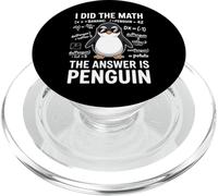 Ho fatto i conti La risposta è Penguin Funny Math PopSockets PopGrip per MagSafe