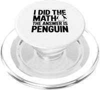 Ho fatto i conti La risposta è Penguin Funny PopSockets PopGrip per MagSafe