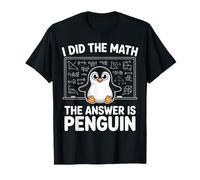 Ho Fatto Il Pinguino di Matematica Scherzo Divertente sul Maglietta