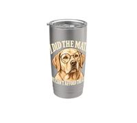 Ho fatto la matematica che non possiamo permetterci il Labrador Retriever gatto Bicchiere termico in acciaio inox doppia parete
