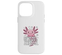 Ho fatto la matematica La risposta è Axolotl Joke Custodia per iPhone 14 Pro Max