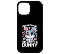 Ho fatto la matematica La risposta è Bunny Easter Custodia per iPhone 12 mini