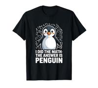 Ho Fatto la Matematica La Risposta è lumorismo dei Pinguini Maglietta